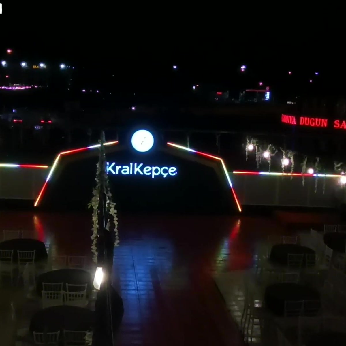 Kral Kepçe Düğün Salonu Aydınlatma Projemiz proje görseli